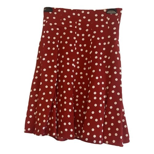 Pre-owned Dolce & Gabbana Mid-length Skirt In Red