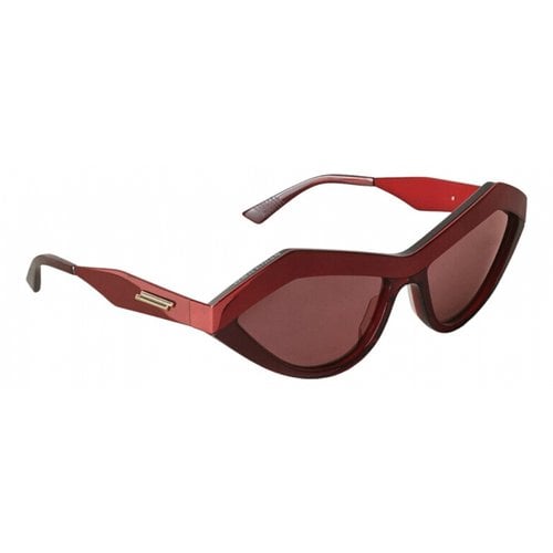 Pre-owned Bottega Veneta Sunglasses In Red