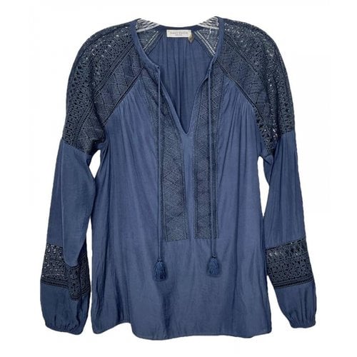 Pre-owned Ramy Brook Blouse In Blue