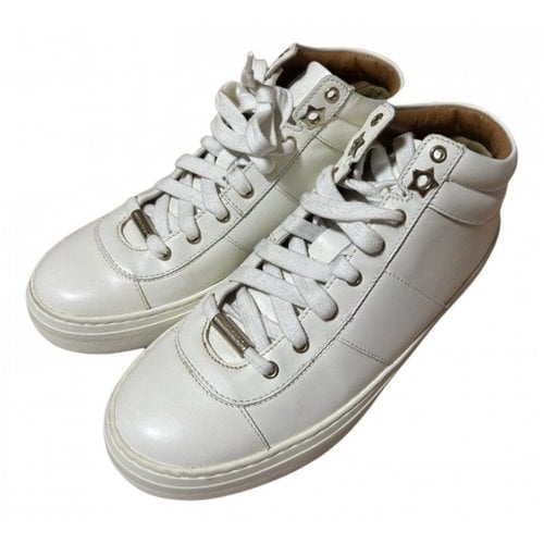 Pre-owned Jimmy Choo Leather Trainers In Other
