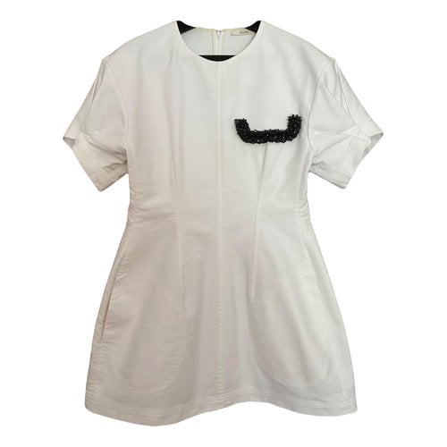 Pre-owned Celine Tunic In White