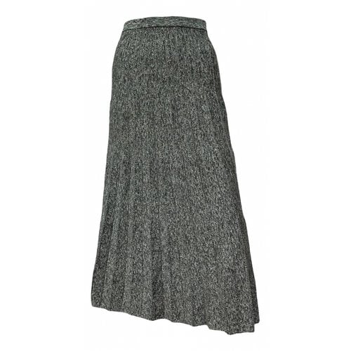 Pre-owned Marni Wool Mid-length Skirt In Grey