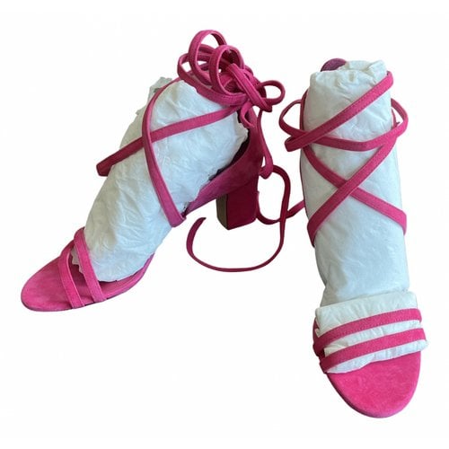Pre-owned Jimmy Choo Sandal In Pink