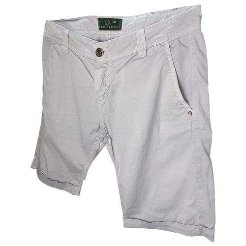 Pre-owned Fred Perry Short In Grey