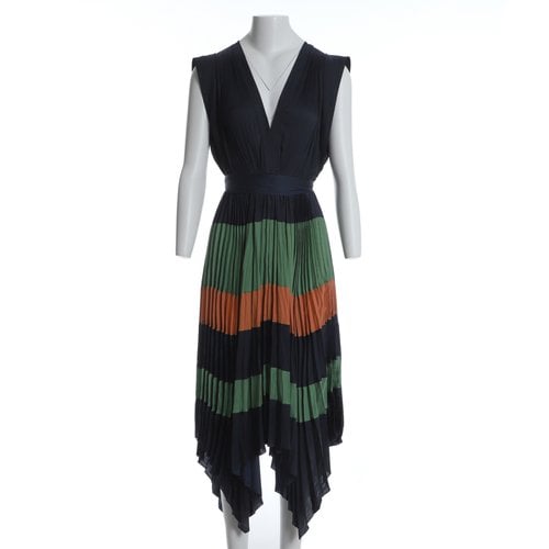 Pre-owned Ulla Johnson Mid-length Dress In Navy
