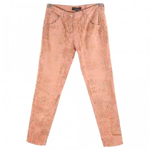 Pre-owned Isabel Marant Slim Jeans In Pink