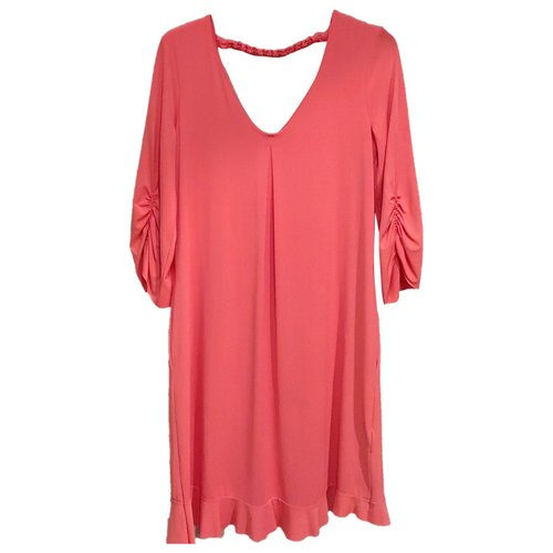 Pre-owned Marc Cain Mini Dress In Pink