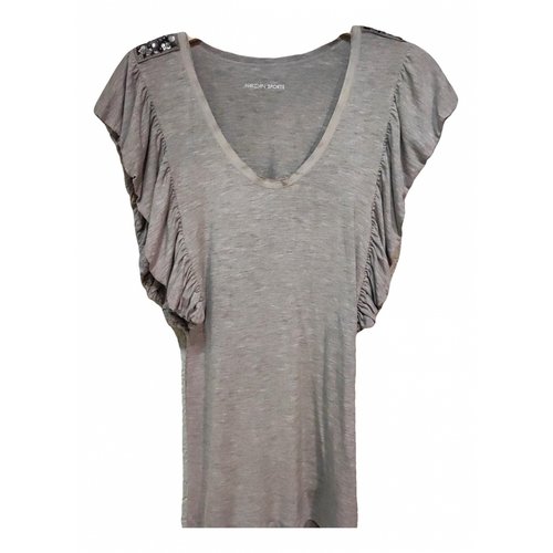 Pre-owned Marc Cain T-shirt In Grey
