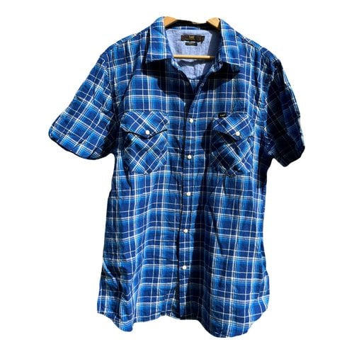 Pre-owned Lee Shirt In Blue