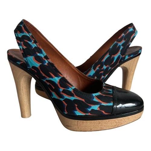 Pre-owned Lanvin Leather Heels In Multicolour