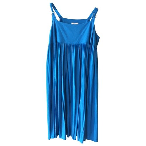 Pre-owned Modetrotter Maxi Dress In Blue