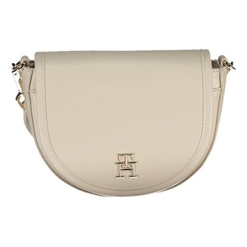 Pre-owned Tommy Hilfiger Handbag In White