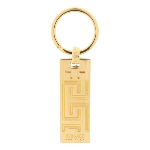 Pre-owned Versace Key Ring In Gold