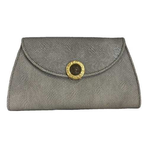 Pre-owned Bvlgari Leather Clutch Bag In Other