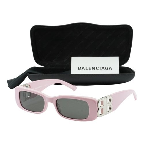 Pre-owned Balenciaga Sunglasses In Pink