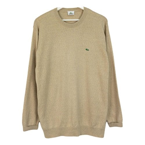 Pre-owned Lacoste Pull In Beige