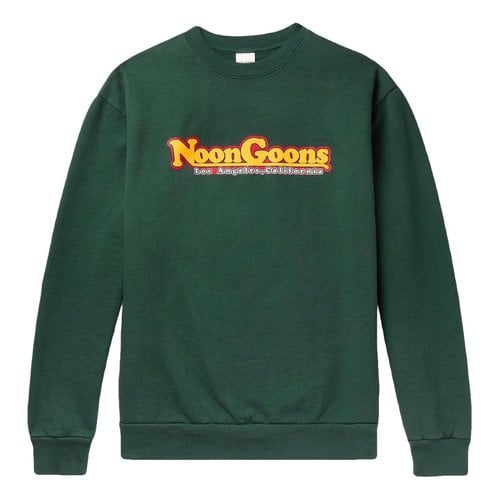 Pre-owned Noon Goons Sweatshirt In Green