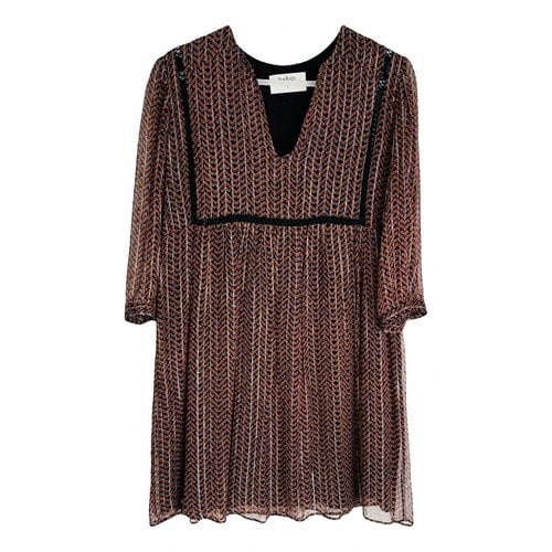 Pre-owned Ba&sh Mid-length Dress In Brown