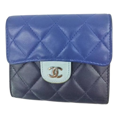Pre-owned Chanel Timeless/classique Leather Wallet In Multicolour
