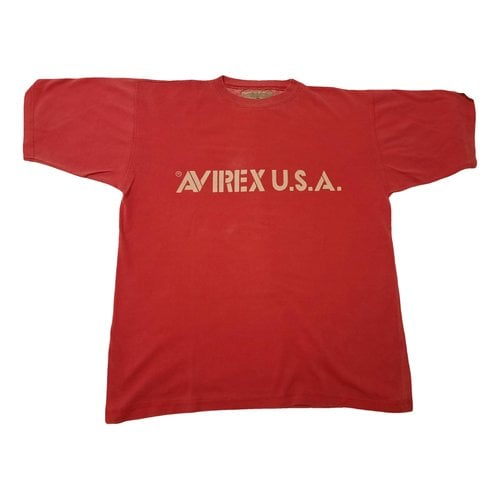 Pre-owned Avirex T-shirt In Red