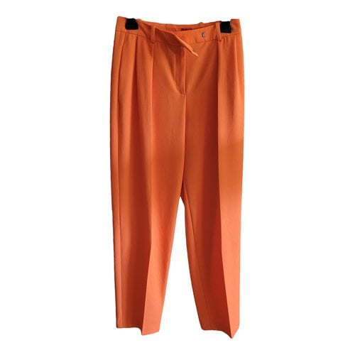 Pre-owned Hugo Boss Chino Pants In Orange