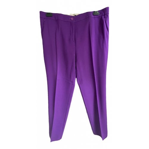 Pre-owned Etro Short Pants In Purple