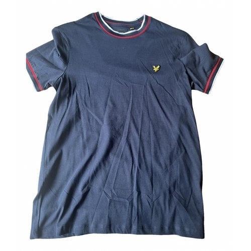 Pre-owned Lyle & Scott T-shirt In Blue