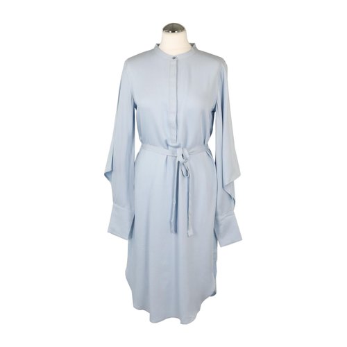 Pre-owned Bruuns Bazaar Mid-length Dress In Blue