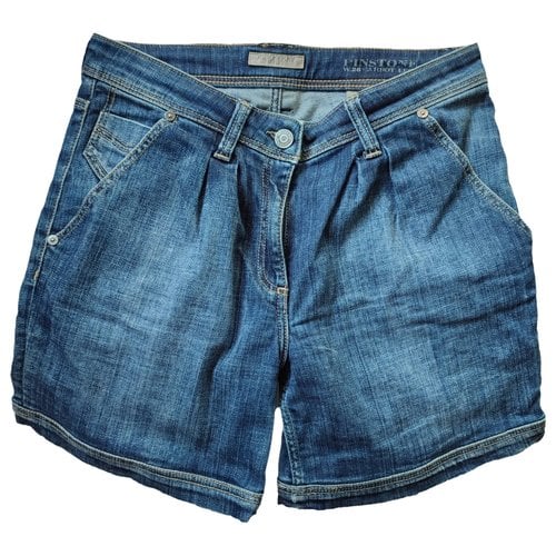 Pre-owned Burberry Shorts In Blue