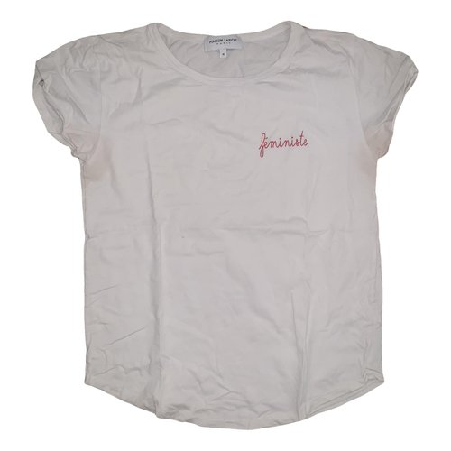 Pre-owned Maison Labiche T-shirt In White