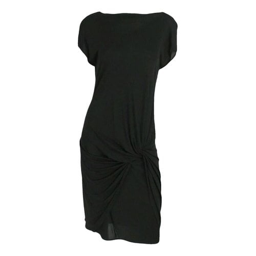 Pre-owned Akris Mid-length Dress In Black