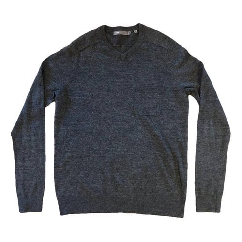 Pre-owned Vince Linen Knitwear & Sweatshirt In Grey