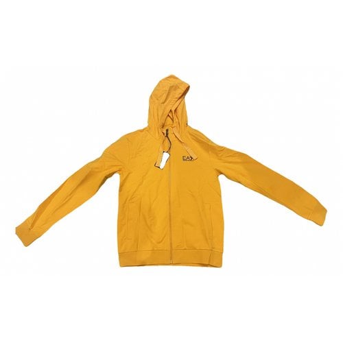 Pre-owned Emporio Armani Jacket In Yellow