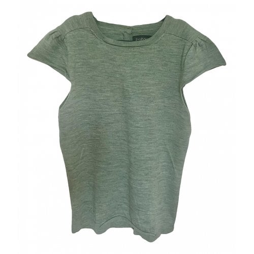 Pre-owned Zadig & Voltaire Wool Top In Green