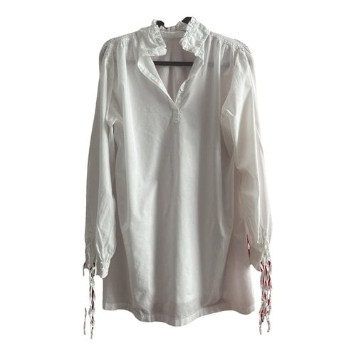 Pre-owned Dries Van Noten Tunic In White