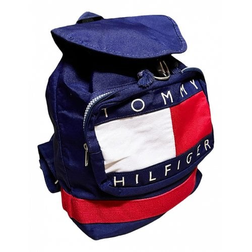 Pre-owned Tommy Hilfiger Backpack In Multicolour