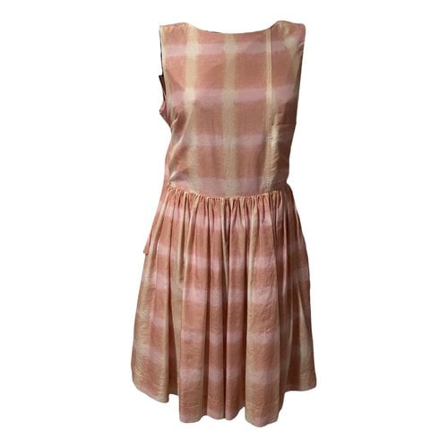 Pre-owned Marc By Marc Jacobs Mini Dress In Pink