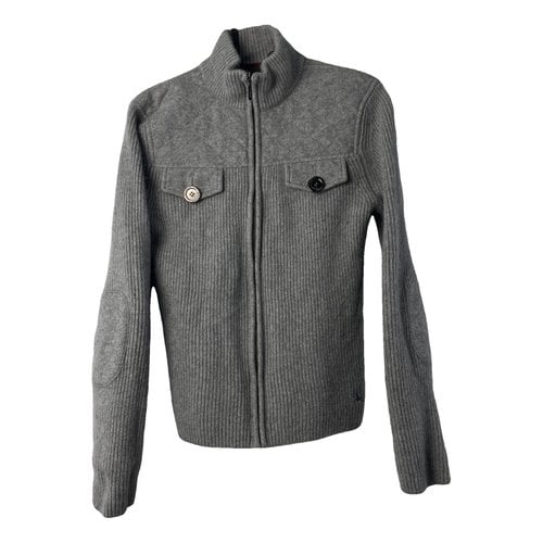 Pre-owned Burberry Wool Jacket In Grey