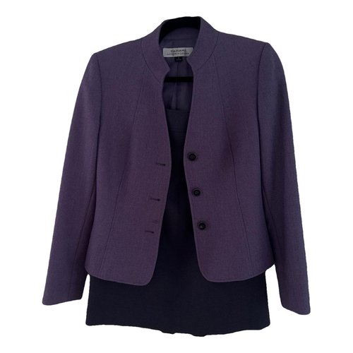 Pre-owned Elie Tahari Suit Jacket In Purple