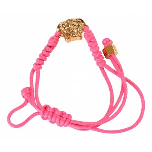 Pre-owned Versace Medusa Bracelet In Pink