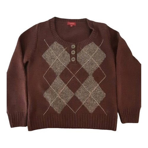Pre-owned Burberry Cardigan In Brown