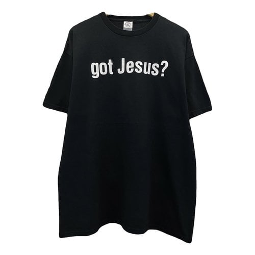 Pre-owned Religion T-shirt In Black