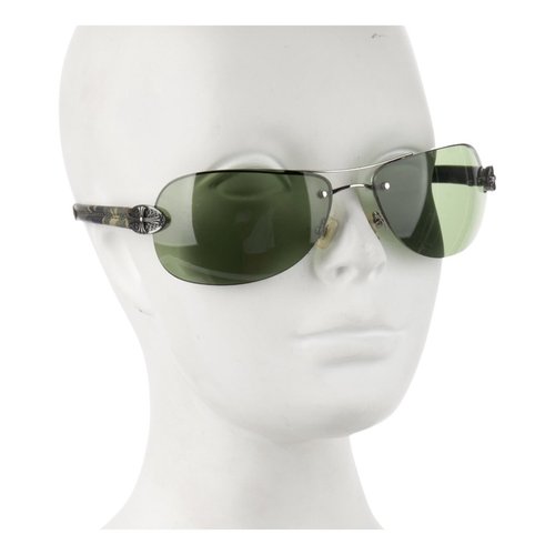 Pre-owned Chrome Hearts Sunglasses In Green