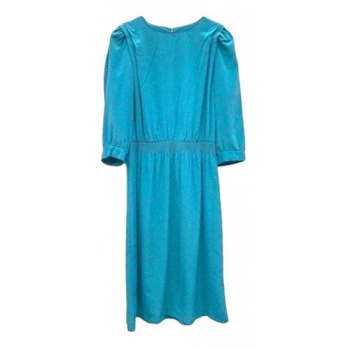 Pre-owned American Vintage Mid-length Dress In Turquoise