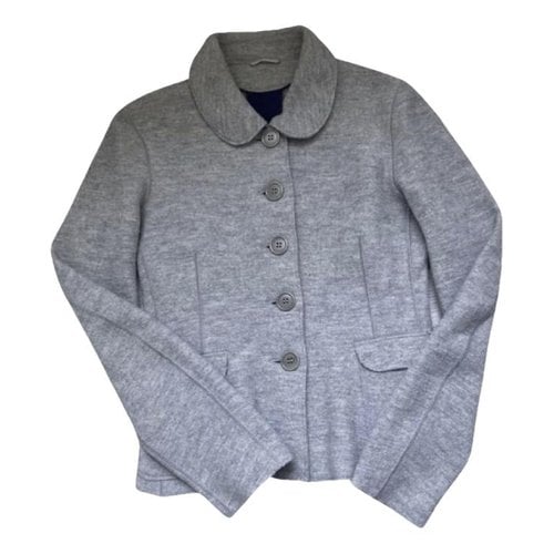 Pre-owned Aspesi Wool Blazer In Grey
