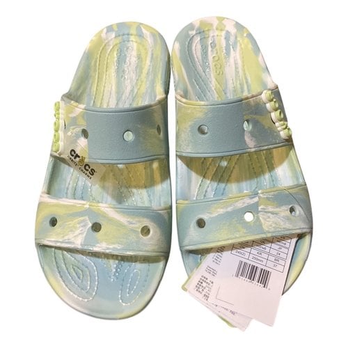 Pre-owned Crocs Sandal In Multicolour