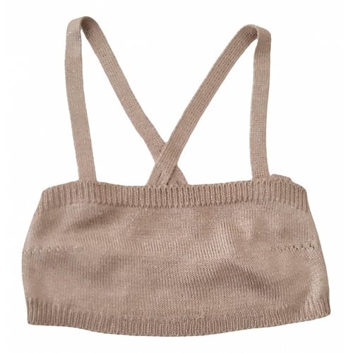 Pre-owned Iceberg Camisole In Metallic