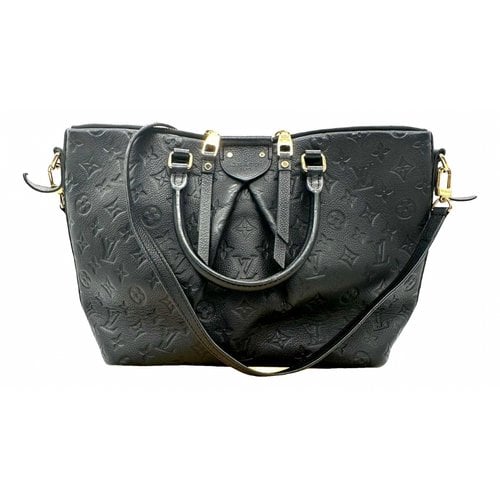 Pre-owned Louis Vuitton Leather Crossbody Bag In Black