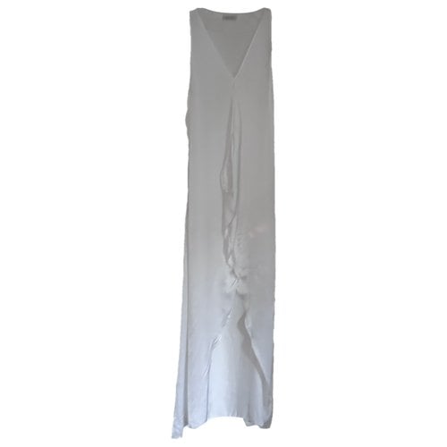 Pre-owned Motel Maxi Dress In White