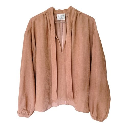 Pre-owned Forte Forte Blouse In Beige